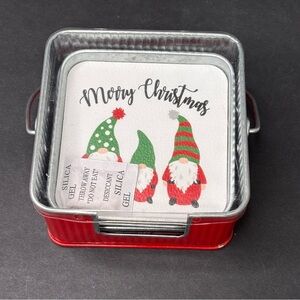 5-Pc. Holiday Christmas Coaster Set - Gnome NEW